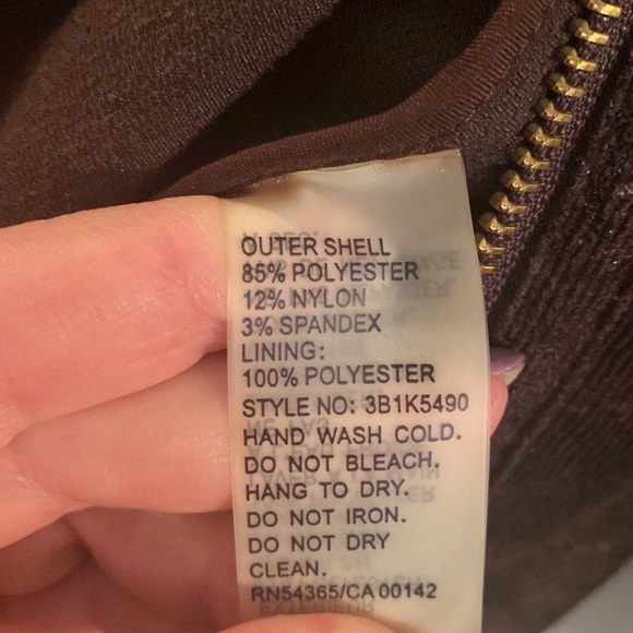 Gorgeous bomber style jacket with puff collar - Picture 6 of 7